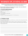 Website Planner - Technically Tahquetta Designs