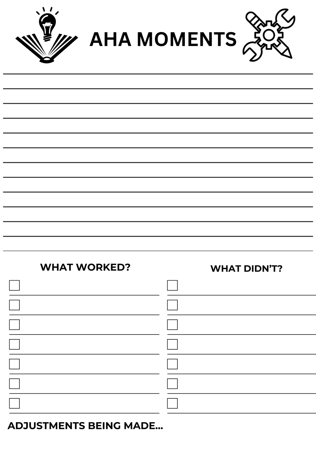 Social Media Inspiration Journal - Technically Tahquetta Designs