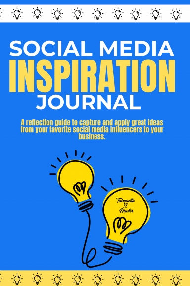 Social Media Inspiration Journal - Technically Tahquetta Designs